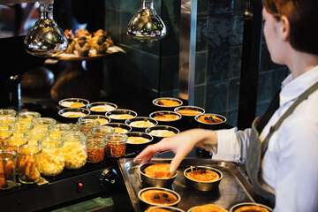 Breakfast buffet