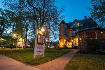 Front of property - evening/night