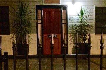 Front of property - evening/night