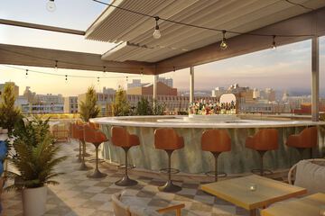 Rooftop terrace