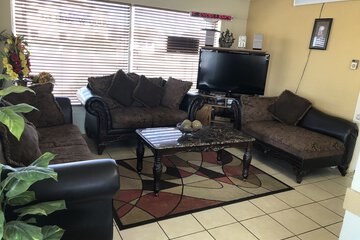 Lobby sitting area