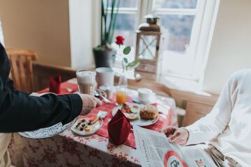 Breakfast area