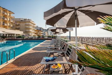 Rooftop pool