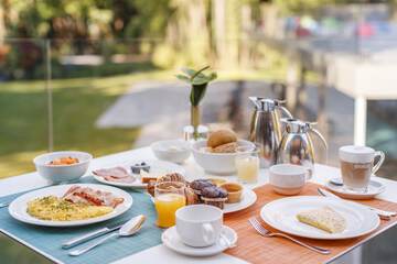 Breakfast buffet
