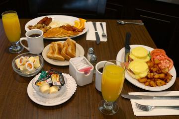 Breakfast area