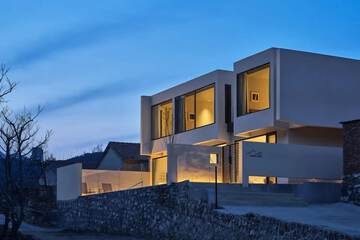 Front of property - evening/night