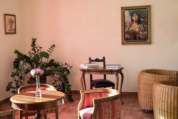 Lobby sitting area