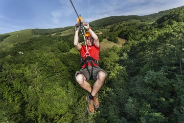Ziplining