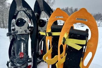 Snowshoeing