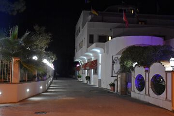 Front of property - evening/night