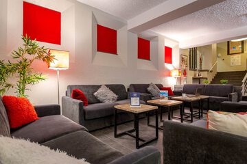 Lobby sitting area
