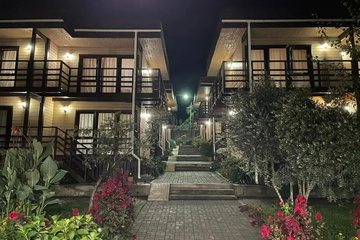 outside