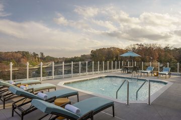 Rooftop pool