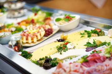 Breakfast buffet