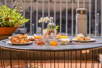 Breakfast area