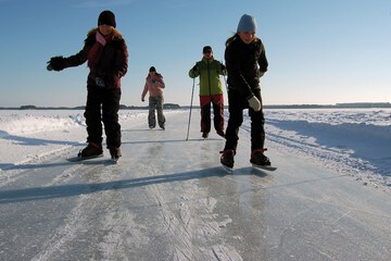 Ice skating