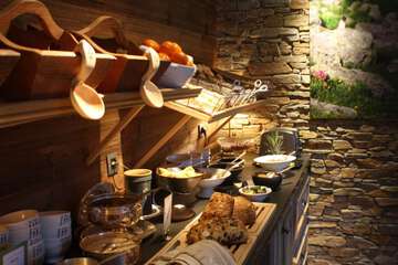 Breakfast buffet