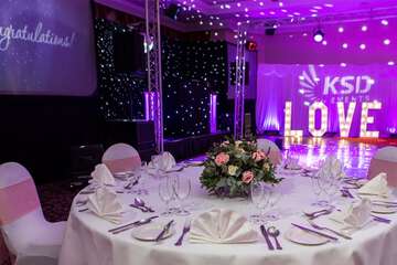 Indoor wedding