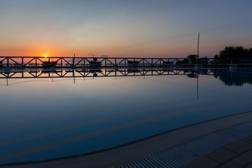 Rooftop pool