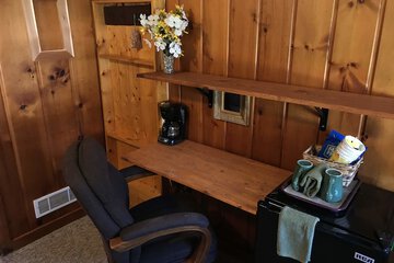 In-room business center