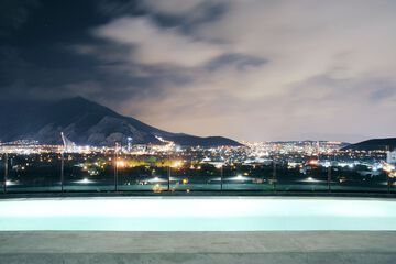 Rooftop pool