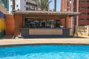 Poolside bar