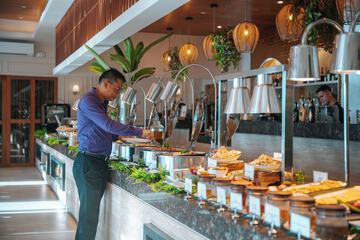 Breakfast buffet