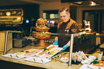 Breakfast buffet