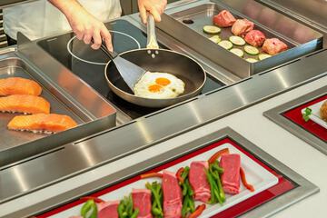 Breakfast buffet