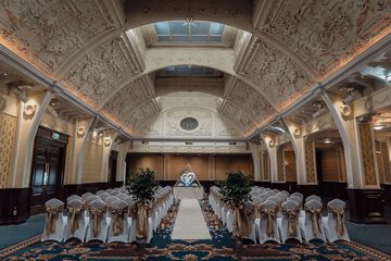 Indoor wedding