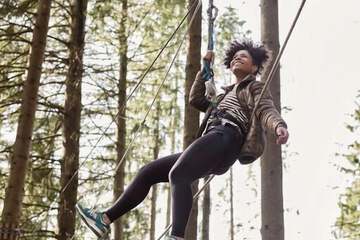 Ziplining