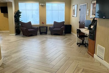 Lobby sitting area