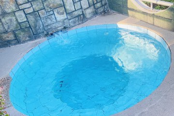 Rooftop pool