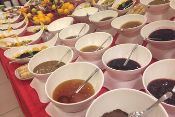 Breakfast buffet