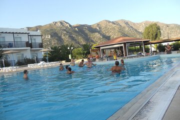 Poolside bar