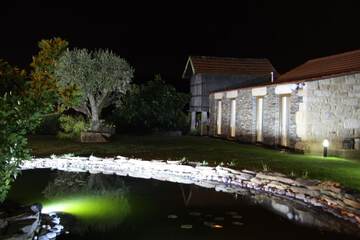 Front of property - evening/night