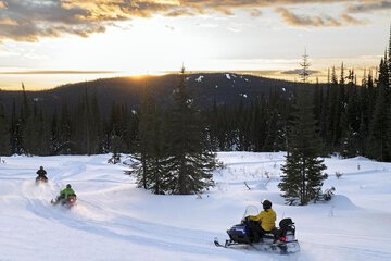 Snowmobiling