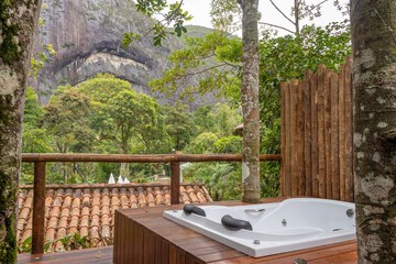 Private spa tub
