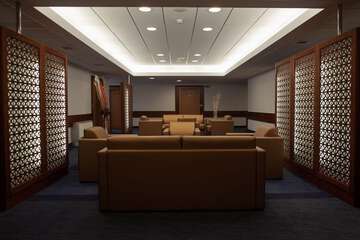 Lobby sitting area