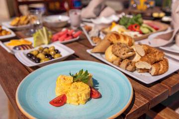 Breakfast buffet