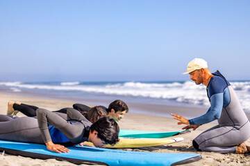 Surfing/boogie boarding