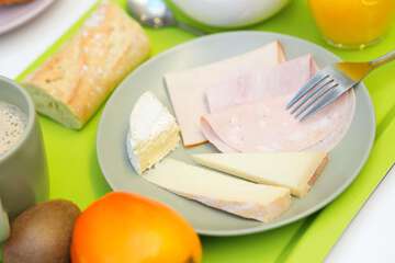 Breakfast area