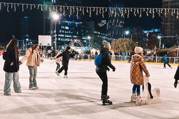 Ice skating