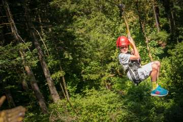 Ziplining