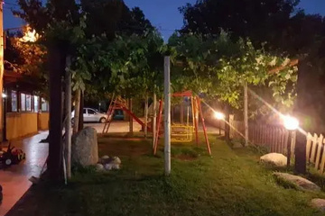 outside