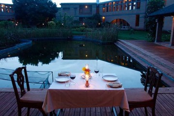 Couples dining
