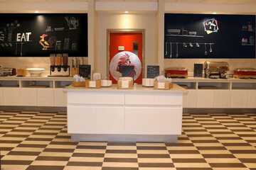 Breakfast area