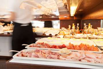 Breakfast buffet
