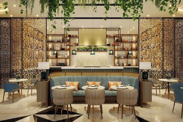 Breakfast area