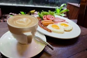 Breakfast area